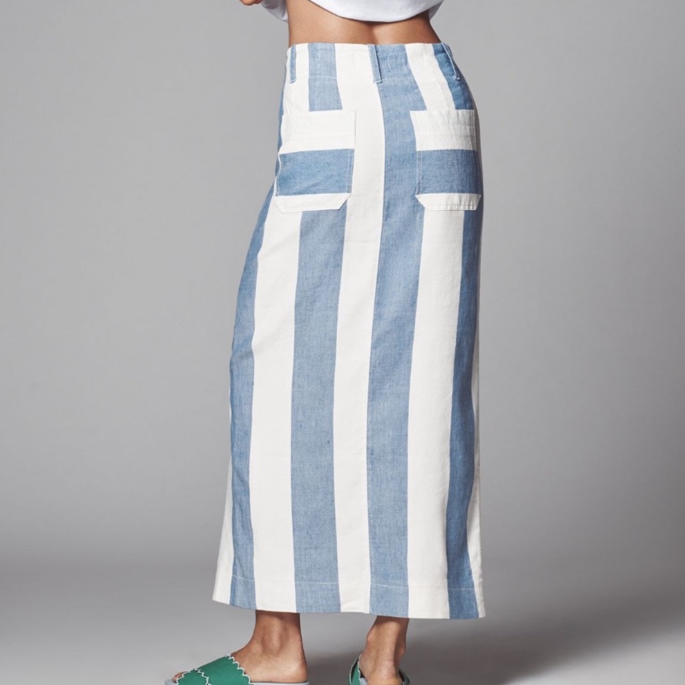 The Colette Linen Blend Maxi
Skirt by Maeve - Picture 4 of 10